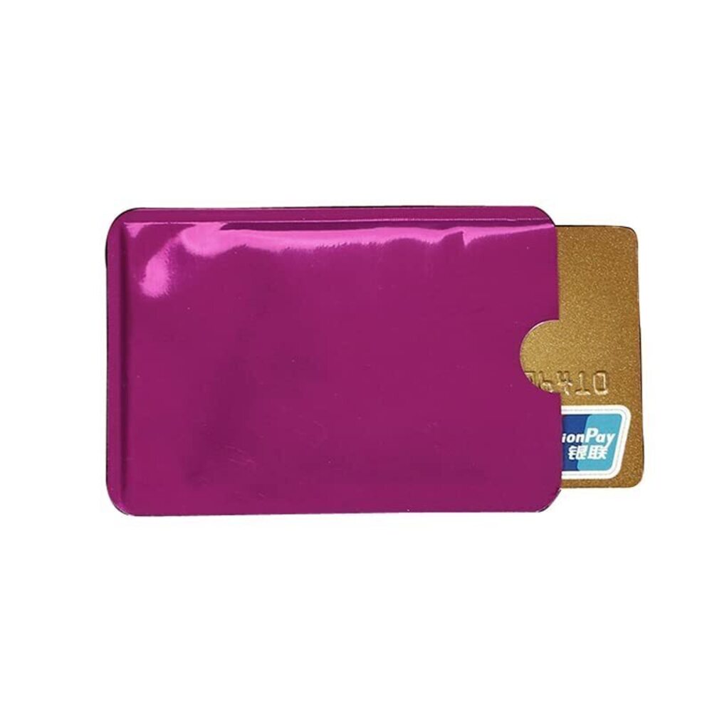 9580 10PCS RFID Shielded Sleeve Credit Card Blocking Bank Card Anti-Theft